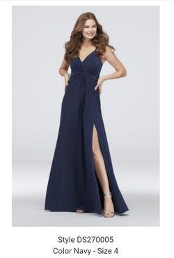 David's Bridal Bridesmaid Dress